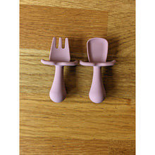 Load image into Gallery viewer, Mini Spoon and Fork Set - Tiny Roo
