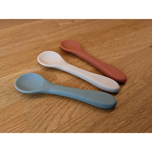 Silicone Baby Spoons (Set of Three) - Tiny Roo
